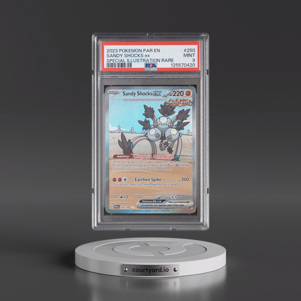 2023 Sandy Shocks EX - Pokémon Pokémon Par EN-Paradox Rift PSA 9 MINT